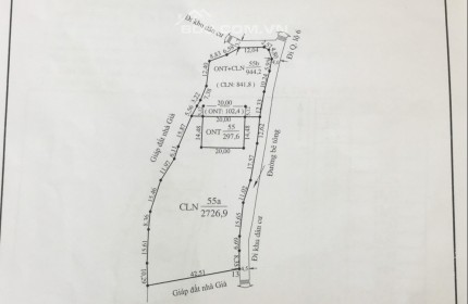 Bán đất Vân Hồ, Quốc lộ 6, Mộc Châu view hồ, lưng tựa đồi chè 944m chỉ 1.94 tỷ